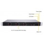 Supermicro SuperServer 1029P-MT Intel® C621 LGA 3647 (Socket P) Rack (1U) Nero (SYS-1029P-MT)