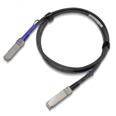 Mellanox Technologies MCP1600-C005E26L cavo a fibre ottiche 5 m QSFP28 Nero (MCP1600-C005E26L)