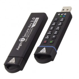 Apricorn Aegis Secure Key 3.0 unità flash USB 480 GB USB tipo A 3.2 Gen 1 (3.1 Gen 1) Nero (ASK3-480GB)
