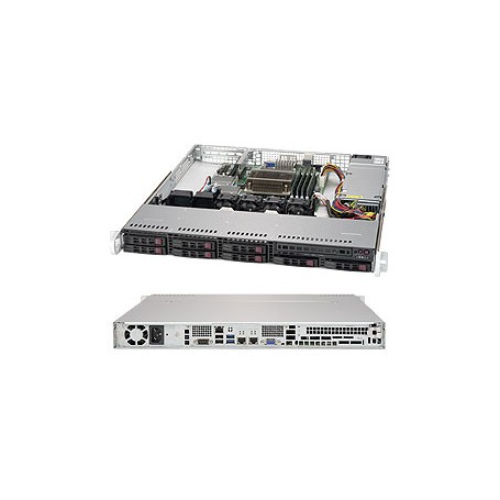 Supermicro CSE-113MFAC2-341CB computer case Supporto Nero 340 W (CSE-113MFAC2-341CB)
