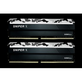 G.Skill Sniper X F4-2400C17D-32GSXW memoria 32 GB 2 x 16 GB DDR4 2400 MHz (F4-2400C17D-32GSXW)