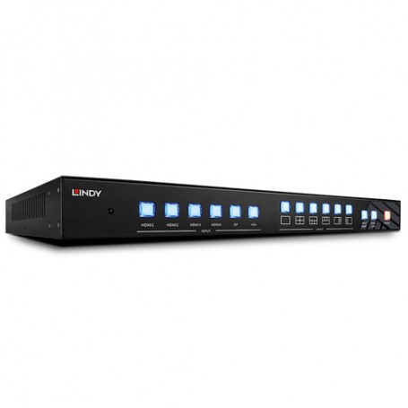 Lindy 38156 conmutador de vídeo HDMI/VGA/DisplayPort (38156)
