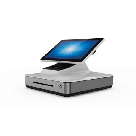 Elo Touch Solution E347918 sistema POS Tutto in uno 2 GHz 39,6 cm (15.6") 1920 x 1080 Pixel Touch screen Grigio, Bianc (E347918)