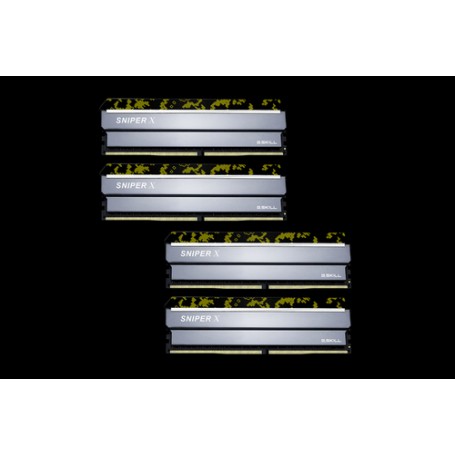 G.Skill Sniper X memoria 64 GB 4 x 16 GB DDR4 3200 MHz (F4-3200C16Q-64GSXKB)