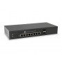 LevelOne GEP-1022W90 switch di rete Gigabit Ethernet (10/100/1000) Supporto Power over Ethernet (PoE) Nero (GEP-1022W90)