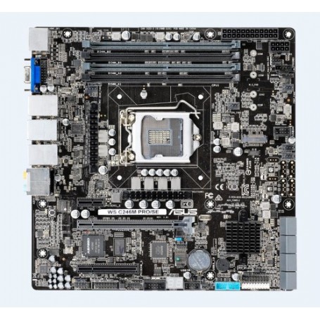 ASUS WS C246M PRO/SE Intel C246 LGA 1151 (Presa H4) (90SW00F0-M0EAY0)