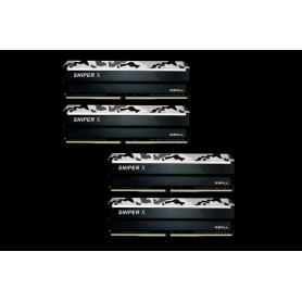 G.Skill Sniper X memoria 32 GB 4 x 8 GB DDR4 2666 MHz (F4-2666C19Q-32GSXW)