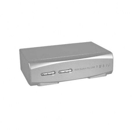 Lindy 39336 switch per keyboard-video-mouse (kvm) Argento (39336)