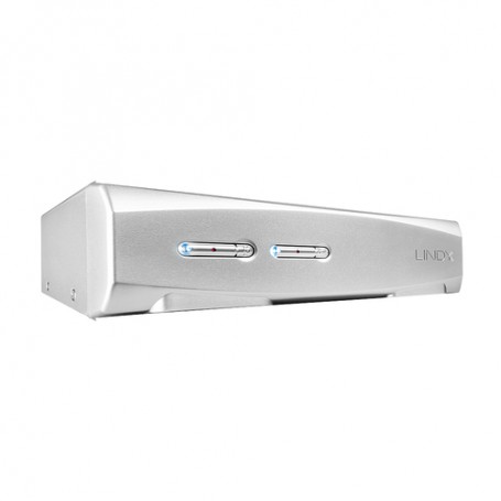 Lindy 39338 switch per keyboard-video-mouse (kvm) Argento (39338)