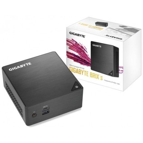 Gigabyte GB-BLCE-4105 barebone per PC/stazione di lavoro UCFF Nero BGA 1090 J4105 1,5 GHz (GB-BLCE-4105)