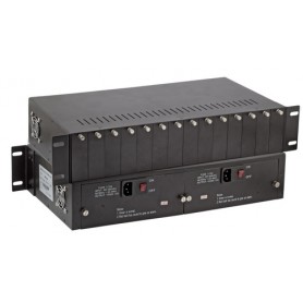EFB Elektronik EL0CH1 telaio dell'apparecchiatura di rete 2U Nero (EL0CH1)