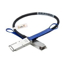 Mellanox Technologies MFA1A00-E005 cavo InfiniBand 5 m QSFP28 Nero, Blu (MFA1A00-E005)