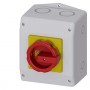 Siemens 3LD2565-1GP53 interruttore elettrico Interruttore rotante 3P Grigio, Rosso, Giallo (3LD25651GP53)