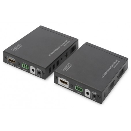 Digitus DS-55503 moltiplicatore AV Trasmettitore e ricevitore AV Nero (DS-55503)