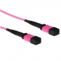 ACT RL7743 cavo a fibre ottiche 3 m MPO/MTP OM4 Viola (RL7743)