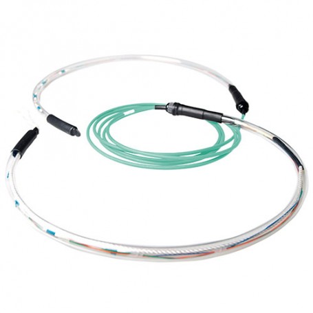 ACT RL4220 cavo a fibre ottiche 200 m 8x LC OM3 Trasparente (RL4220)