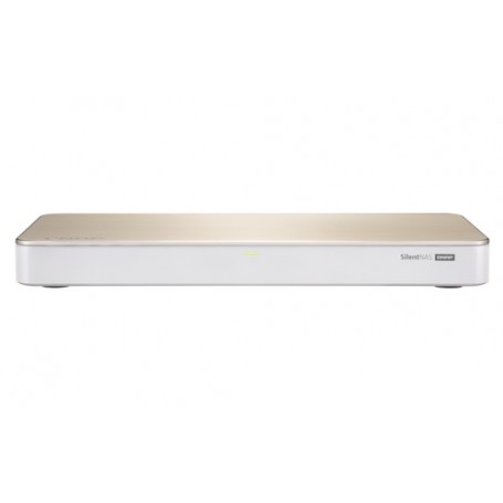 QNAP HS-453DX NAS Tower Collegamento ethernet LAN Oro, Bianco J4105 (HS-453DX-4G)