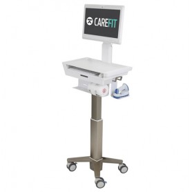 Ergotron CAREFIT SLIM LCD CART W DRAWER Grigio, Bianco PC (C50-2510-0)