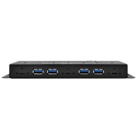 EXSYS EX-1247HMVS hub di interfaccia USB 3.2 Gen 1 (3.1 Gen 1) Type-C 10000 Mbit/s Nero (EX-1247HMVS)