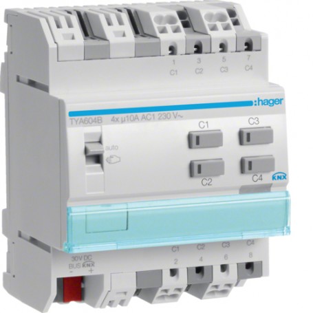 Hager TYA604B presa energia (TYA604B)