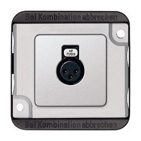 Merten 460860 presa energia XLR Argento (460860)