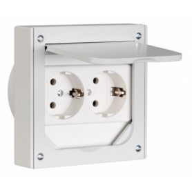 ABL SURSUM 1632490 presa energia CEE 7/3 Grigio (1632490)