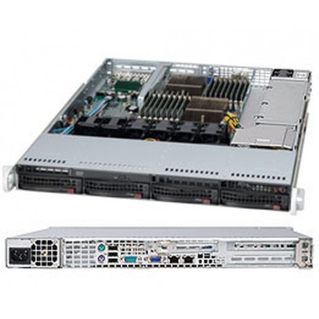 Supermicro 1022G-NTF AMD SR5670 Presa elettrica G34 Rack (1U) Nero (AS-1022G-NTF)