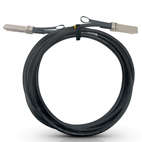 Mellanox Technologies MCP1650-H00AE30 cavo a fibre ottiche 0,5 m QSFP56 Nero (MCP1650-H00AE30)