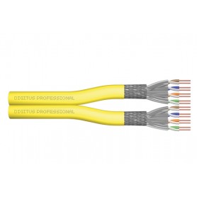 Digitus DK-1744-A-VH-D-5-P cavo di rete Giallo Cat7a S/FTP (S-STP) (DK-1744-A-VH-D-5-P)