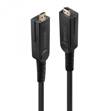 Lindy 38324 cavo HDMI 50 m HDMI tipo D (Micro) Nero (38324)