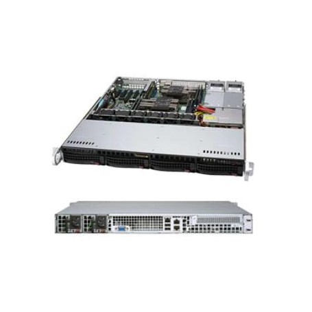 Supermicro SuperChassis 813MF2TQC-R804CB Rack (1U) (CSE-813MF2TQC-R804CB)