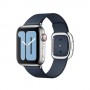Apple MXPD2ZM/A accessorio per smartwatch Band Blu Pelle (MXPD2ZM/A)