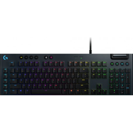 Logitech G G815 - GL Tactile tastiera USB QWERTY Inglese UK Nero (920-008990)