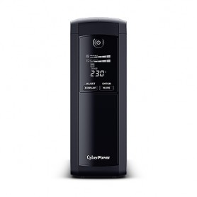CyberPower VP1200ELCD gruppo di continuità (UPS) A linea interattiva 1,2 kVA 720 W 4 presa(e) AC (VP1200ELCD)