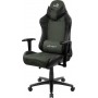 Aerocool KNIGHT AeroSuede Sedia per gaming universale Nero, Verde (KNIGHTGR)