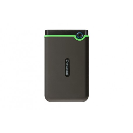 Transcend StoreJet 25M3C disco rigido esterno 4000 GB Nero, Verde (TS4TSJ25M3C)