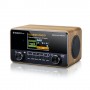 Albrecht DR 865 Portatile Digitale Nero, Legno (27865)