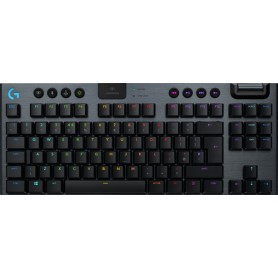Logitech G G915 TKL - GL Tactile tastiera RF senza fili + Bluetooth QWERTY Svizzere Nero (920-009498)