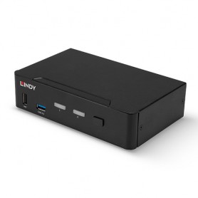 Lindy 39312 switch per keyboard-video-mouse (kvm) Nero (39312)