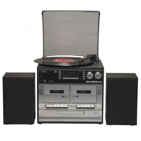 Denver MRD-166 lettore CD Lettore CD personale Nero, Grigio (MRD-166)