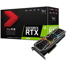 PNY  scheda video NVIDIA GeForce RTX 3080 10 GB GDDR6X (VCG308010LTFXPPB_PROMO)