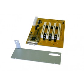 EXSYS Board with 4 x PCI-Slot expansion + ATX-Bracket scheda di interfaccia e adattatore (EX-1035)