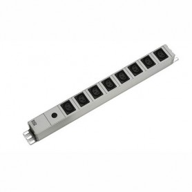 EFB Elektronik 691697 protezione da sovraccarico Grigio 8 presa(e) AC 250 V 2 m (691697)