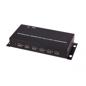 EXSYS EX-6684 hub di interfaccia 400 Mbit/s Nero (EX-6684)
