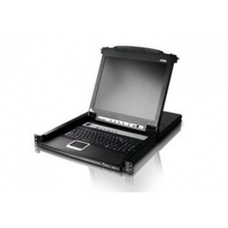 Aten CL5708N switch per keyboard-video-mouse (kvm) Montaggio rack Nero (CL5708N D)