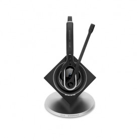 EPOS | SENNHEISER IMPACT DW Pro 2 USB ML - EU Cuffia Padiglione auricolare Nero, Argento (504474)