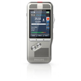 Philips Pocket Memo DPM8000/00 dittafono Flash card Champagne (DPM8000)