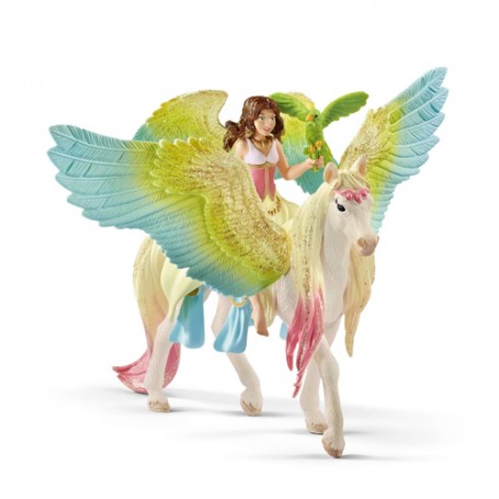 Schleich bayala Fairy Surah with glitter Pegasus (70566)