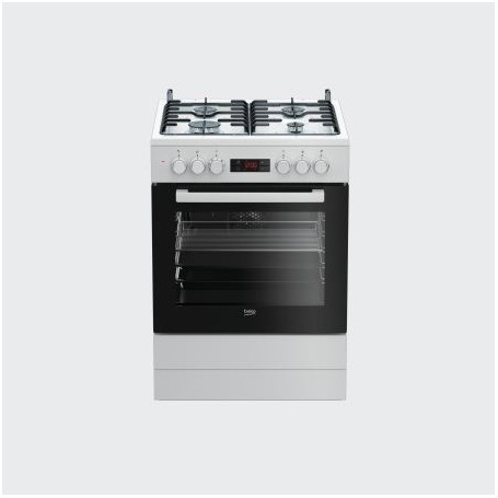Beko FSM62320DWS cucina Piano cottura Gas Bianco (FSM62320DWS)
