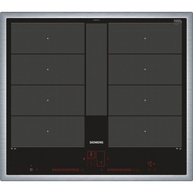 Siemens iQ700 Nero, Acciaio inossidabile Da incasso Piano cottura a induzione 4 Fornello(i) (EX645LYC1E)